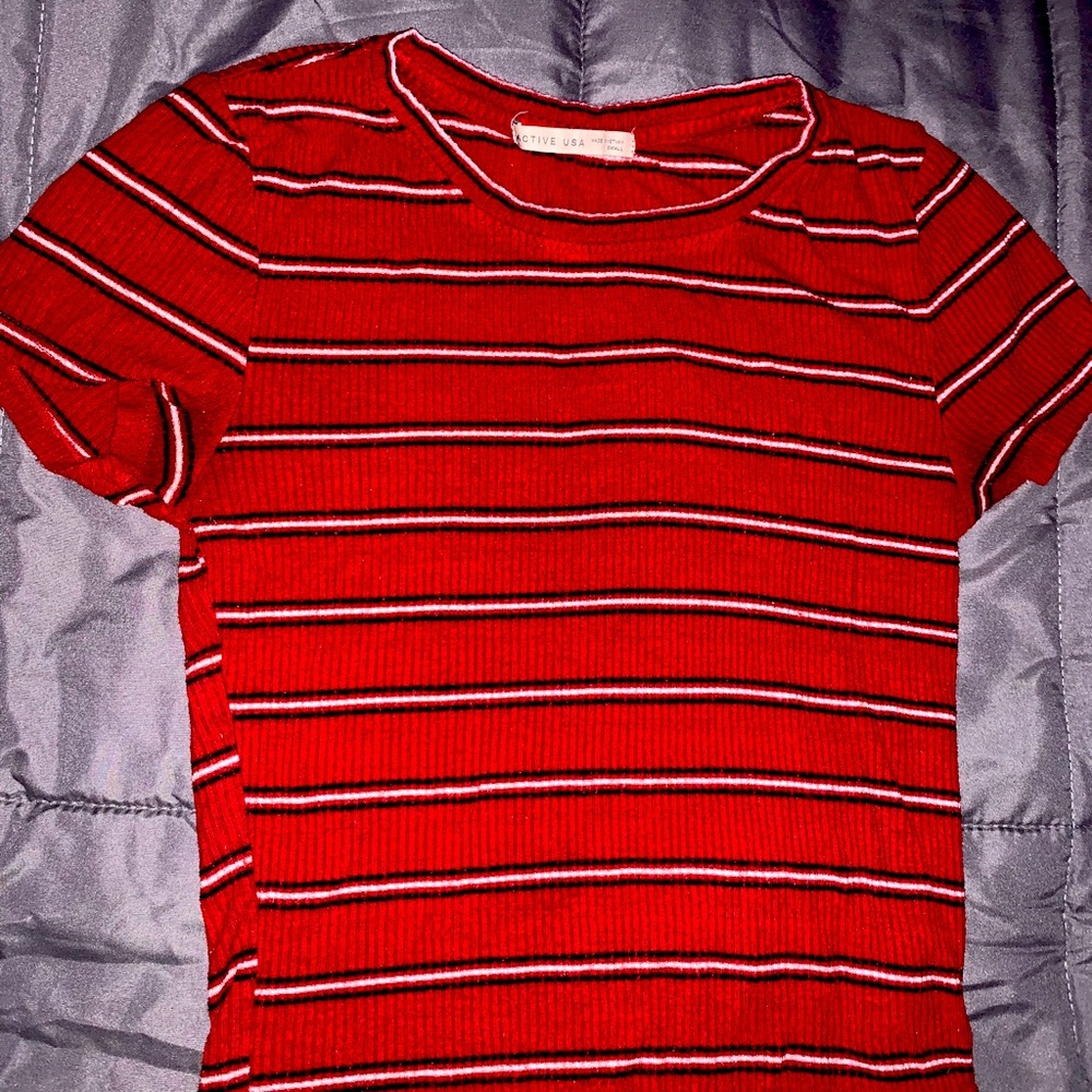 Active USA Stripped Crop top